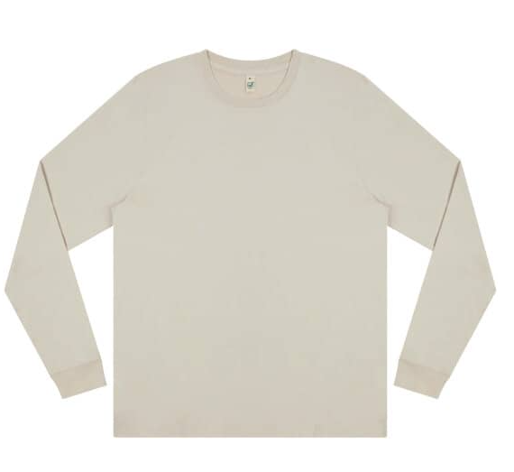 Earth Positive Premium Long Sleeve T-Shirt Bio-Baumwolle