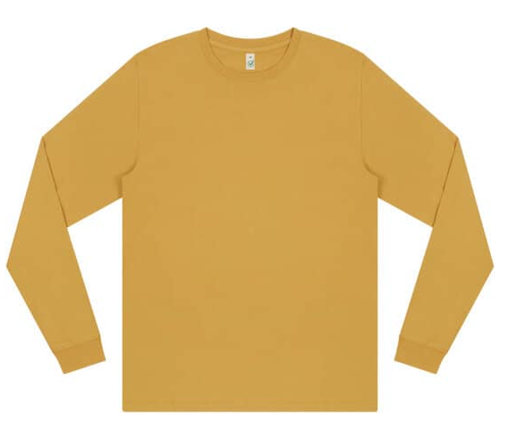 Earth Positive Premium Long Sleeve T-Shirt Bio-Baumwolle