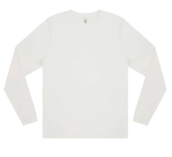 Earth Positive Premium Long Sleeve T-Shirt Bio-Baumwolle