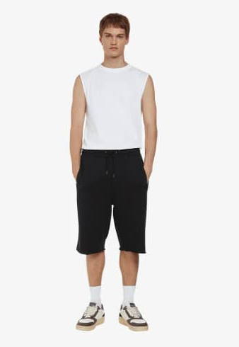 Earth Positive Raw Hem Sweat Shorts