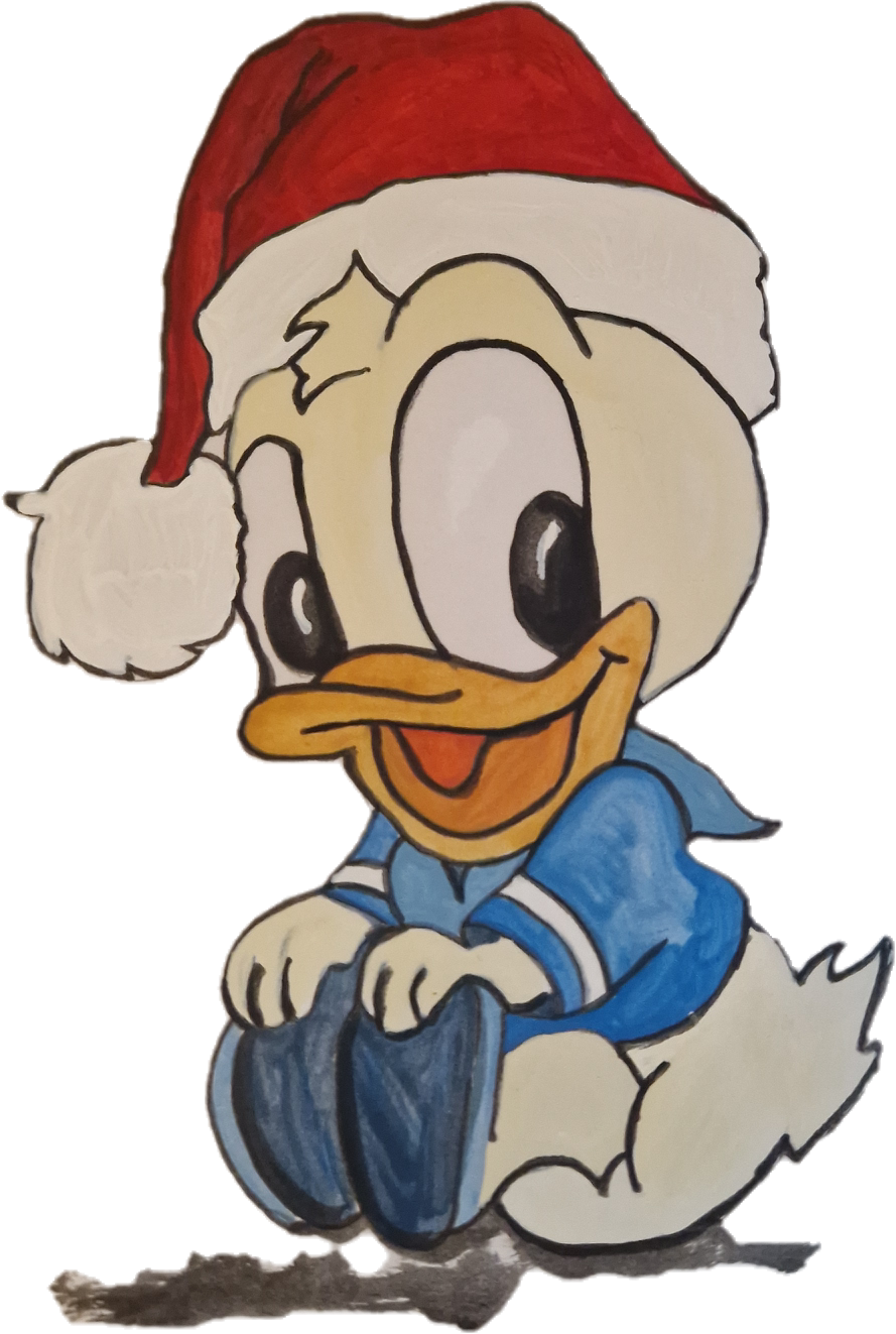 Motiv Baby Donald Duck XMAS