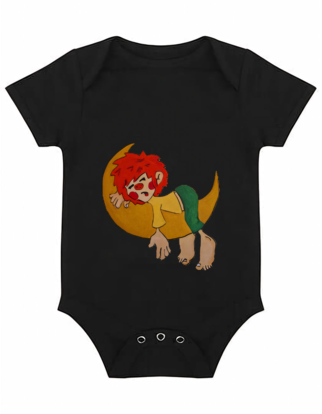 Baumwoll Bodysuit kurzärmlig