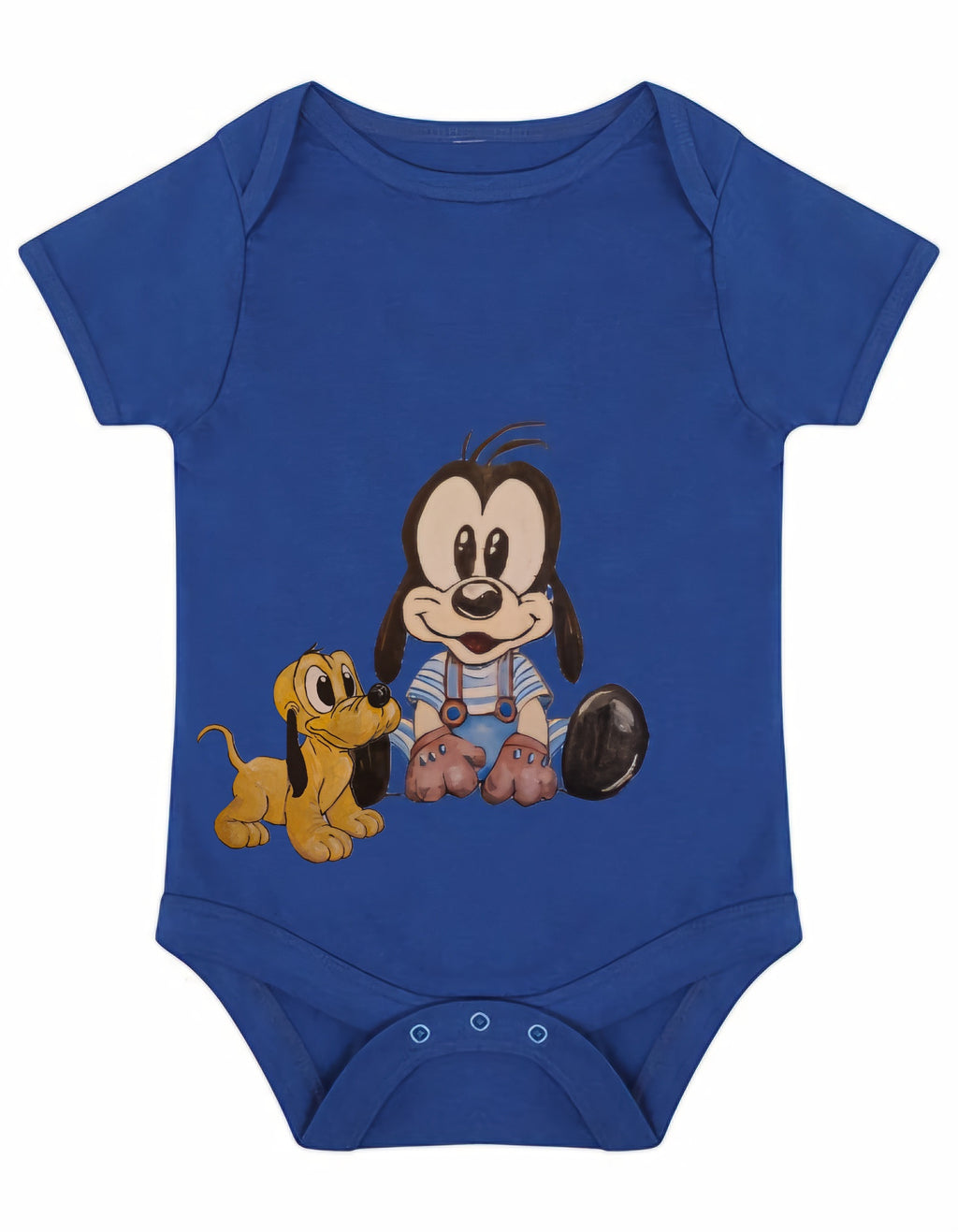 Baumwoll Bodysuit kurzärmlig