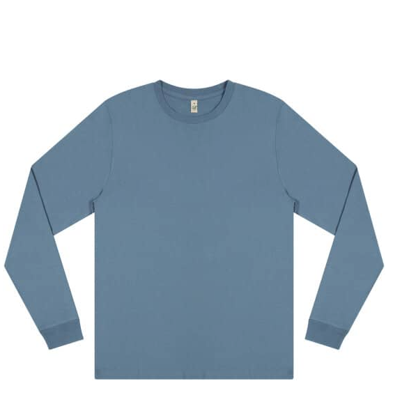 Earth Positive Premium Long Sleeve T-Shirt Bio-Baumwolle
