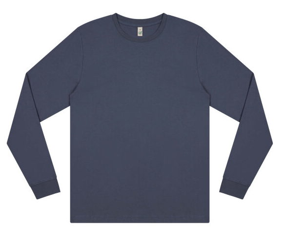 Earth Positive Premium Long Sleeve T-Shirt Bio-Baumwolle